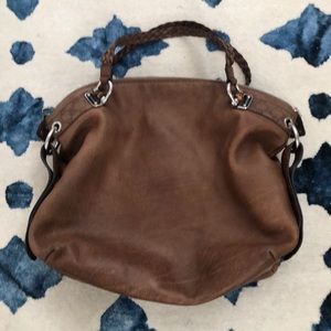 X large authentic leather Gucci bag